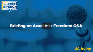 Introduction to Academic Freedom: Q&A